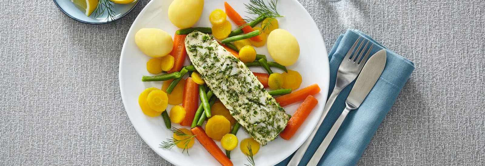 Seelachsfilet in Kräutermantel